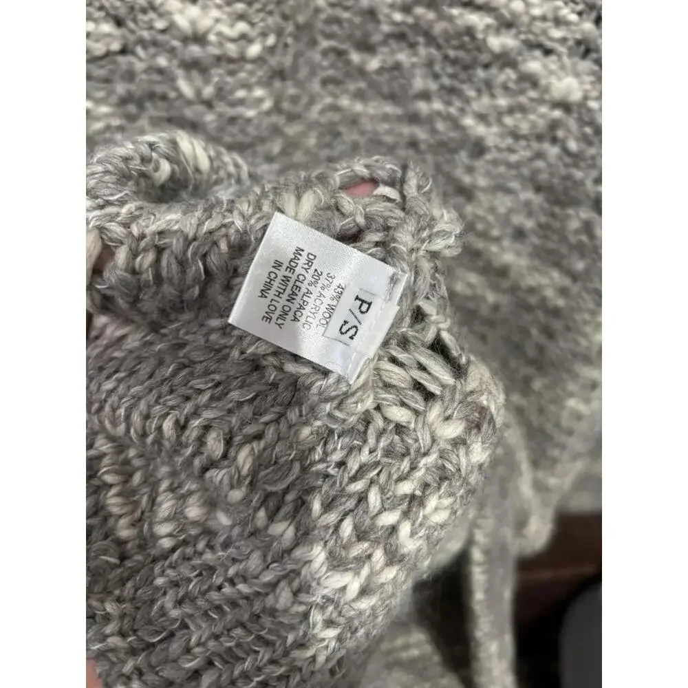 Womens Sweater Dress Size S P/s Small  Alpaca‎ Wool Blend Chunky Y2K Loose Knit